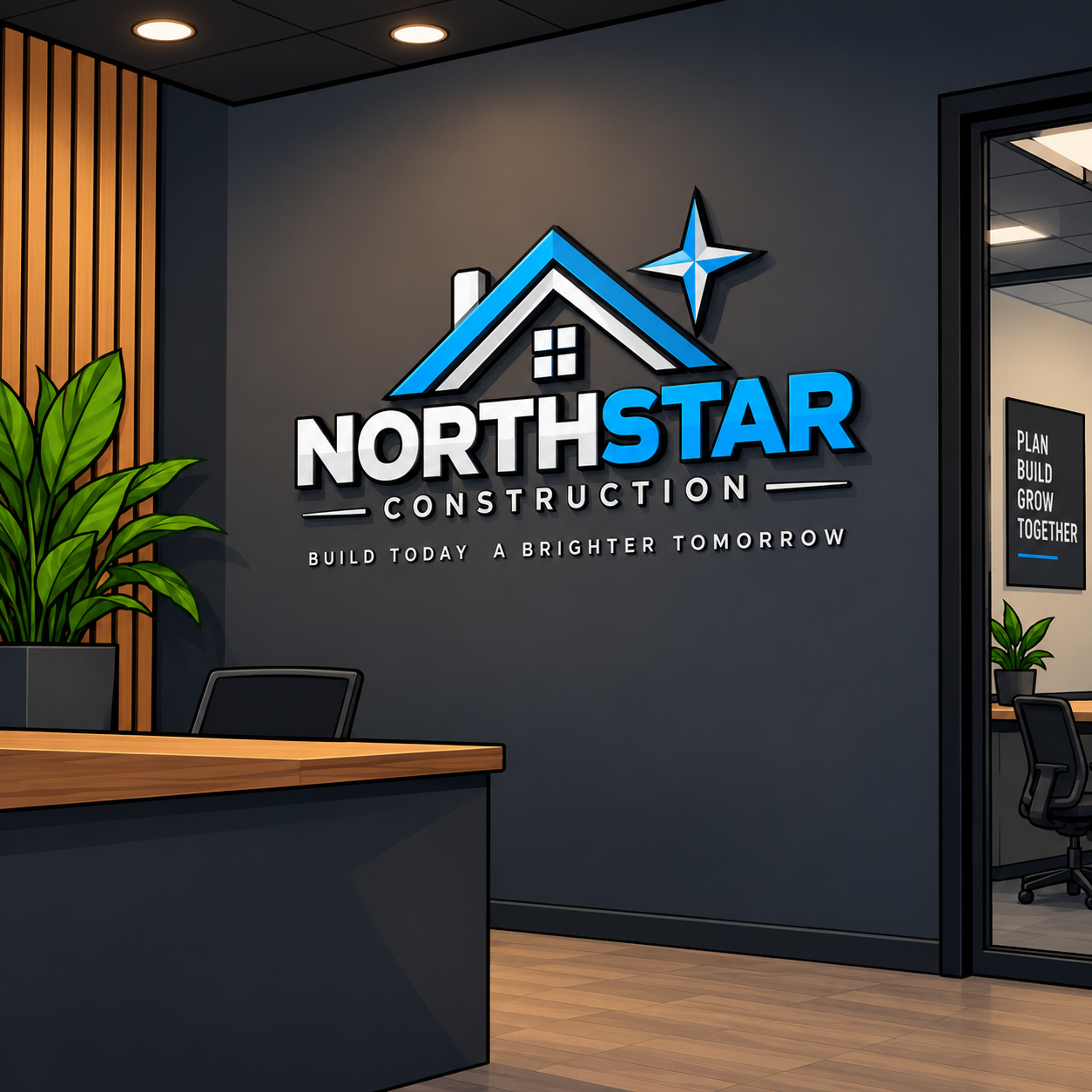 Dimensional Office Signage